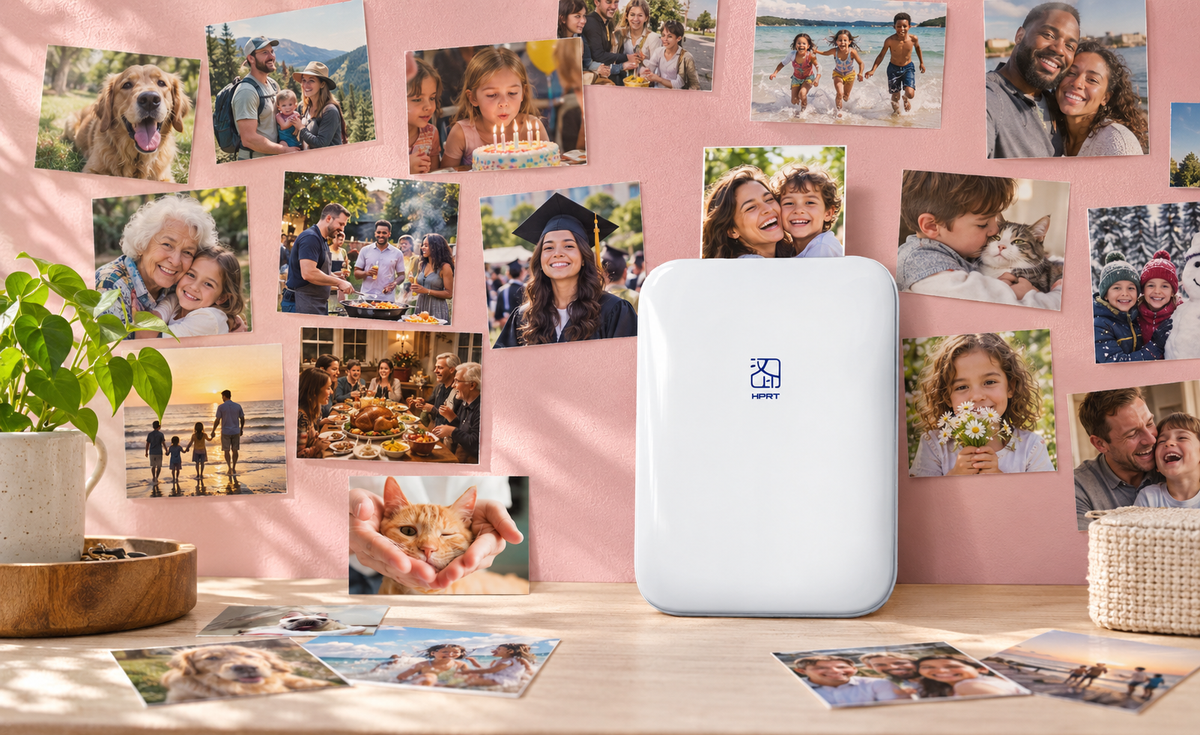 HPRT MT53 HD Wireless Pocket Photo Printer for iOS/Android